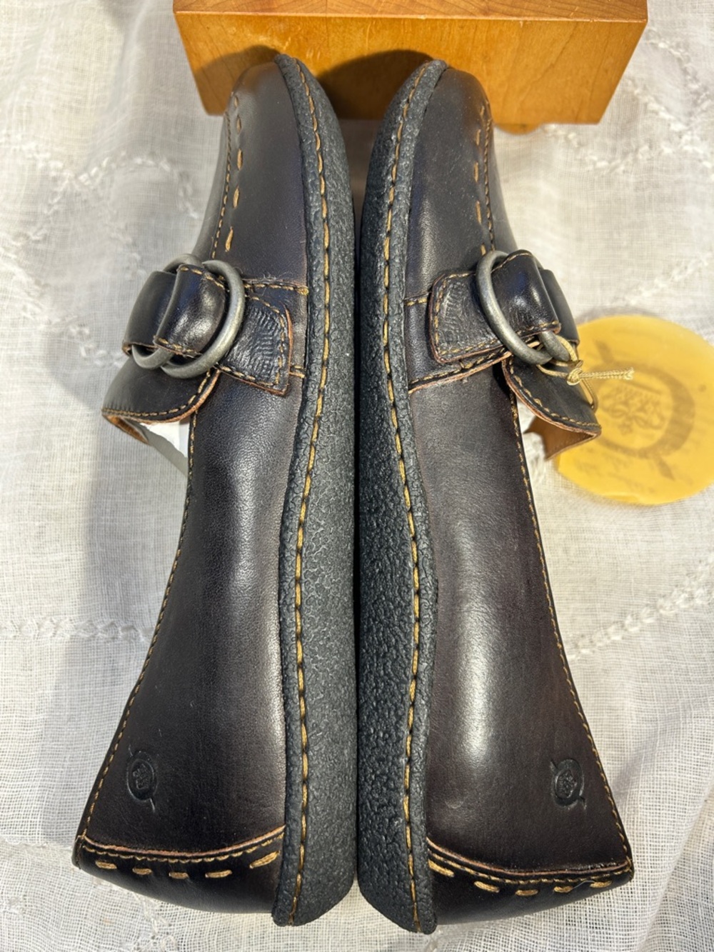 NWOT Born leather loafers - Picture 10 of 13